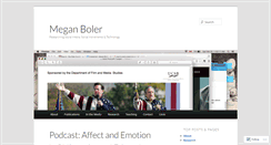 Desktop Screenshot of meganboler.net